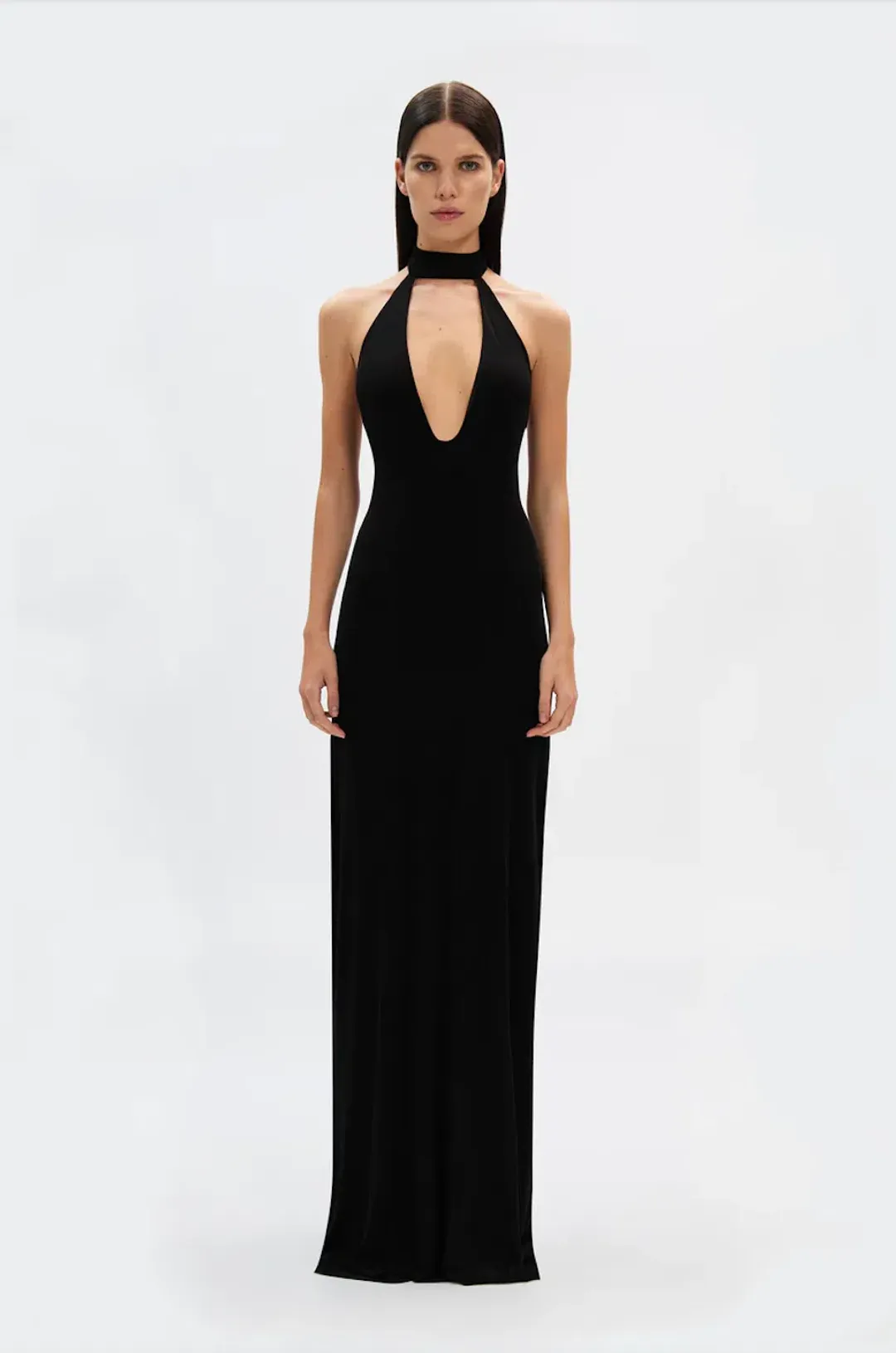 Misha The Maybel Jersey Dress Black Size S / AU 8-10 for rent on The Volte - main image