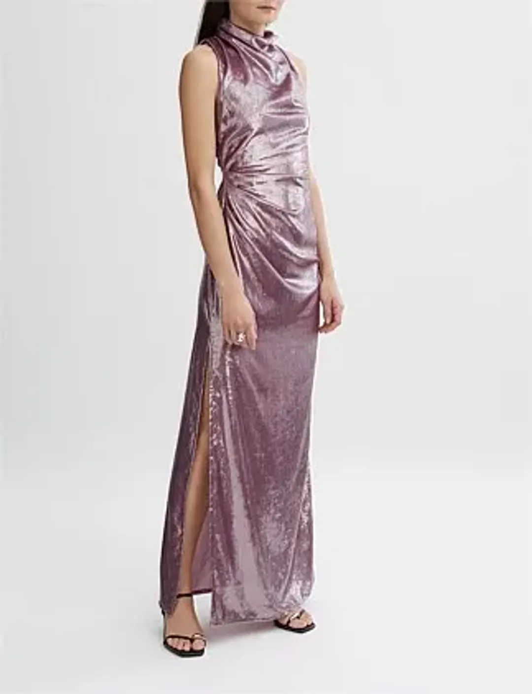 Willow Nara Maxi Dress Lilac Size AU 8 for rent on The Volte - main image