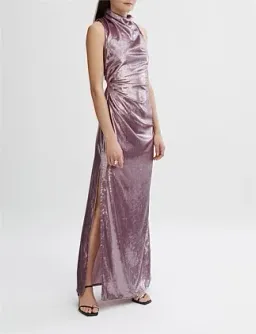 Willow Nara Maxi Dress Lilac Size AU 8 for rent on The Volte - image 3