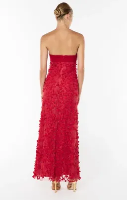 Manning Cartell Enchantment Balconette Gown in Scarlet Red Size 10 for rent on The Volte - image 2