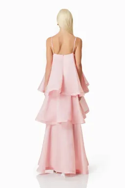 OMR x ELLIATT: Swallowtail Day To Night Maxi Dress Pink Size AU 14 for rent on The Volte - image 3