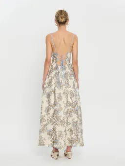 Kivari Avalon Strappy Maxi Dress Print Size 10 for rent on The Volte - image 3