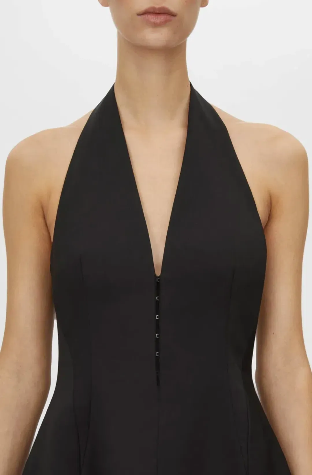 Camilla and Marc Petra Mini Black Dress Size 10  for rent on The Volte - main image