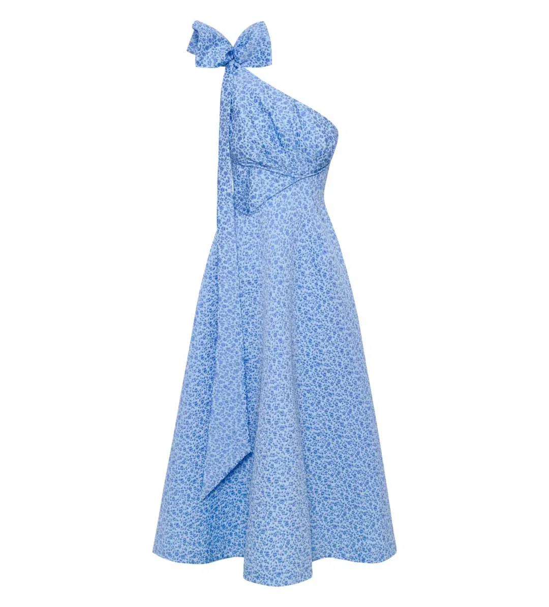 Rachel Gilbert Emiliano Gown in Blue Size 12 for rent on The Volte - main image