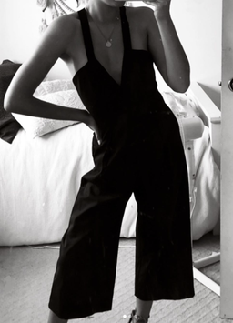 Dion Lee Tux Playsuit Black Size 2  for rent on The Volte - image 2