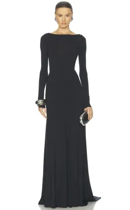 Helsa The Heidi Dress Black Maxi Size AU 8 for rent on The Volte - image 1