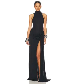 Helsa The Ophelia Dress in Black Size XS/ AU 6 - 8 for rent on The Volte - image 1