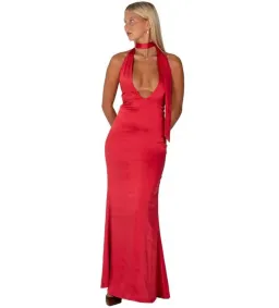 I am Delilah Margot Maxi Dress Cherry Size 6 for rent on The Volte - image 2