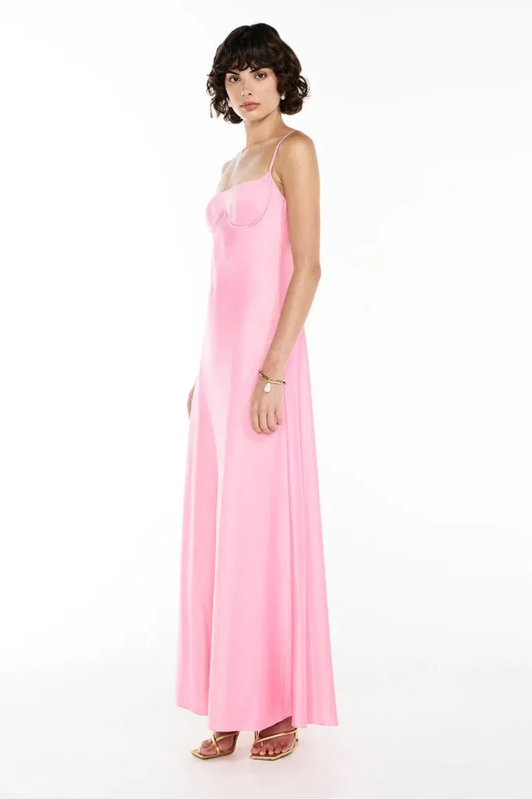 Manning Cartell Save The Date Slip Dress Pink Size  10 for rent on The Volte - main image