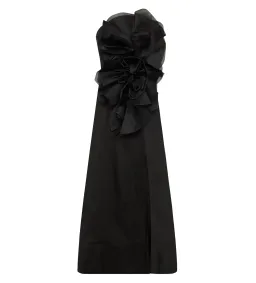 Aje Energy Midi Dress in Black Size AU 8 for rent on The Volte - image 7