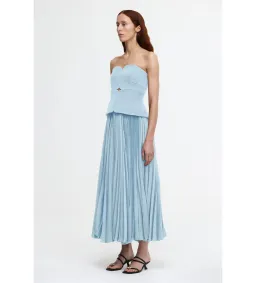 Acler Avonlea Midi Dress Celeste Blue Size 8 for rent on The Volte - image 4