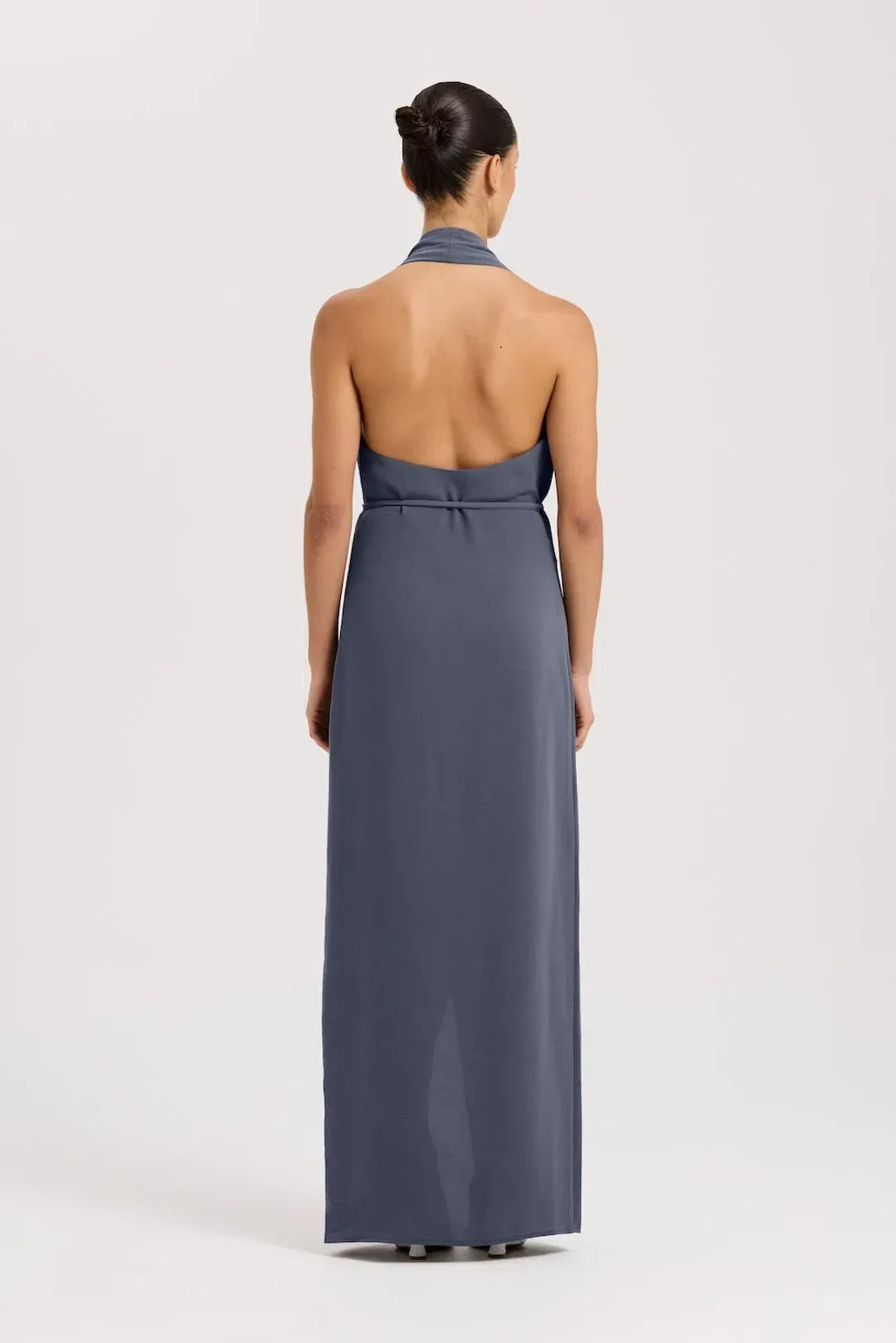 Henne Vida Slate Dress Maxi Size AU 8 for rent on The Volte - main image
