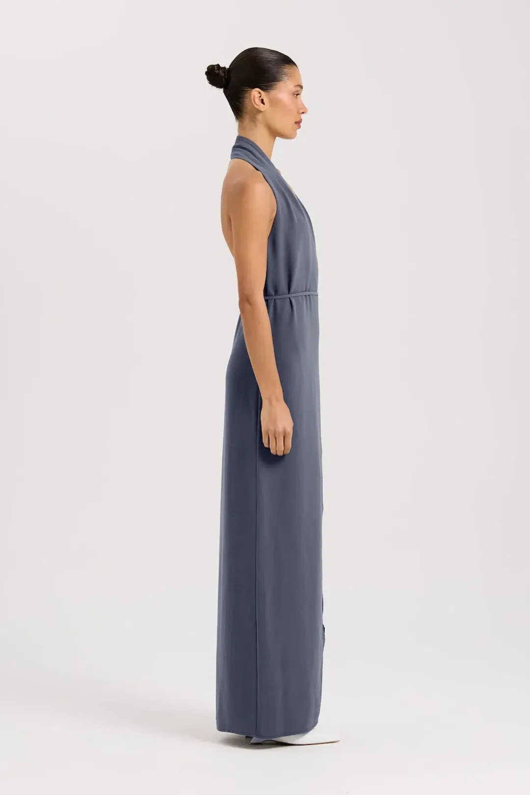 Henne Vida Slate Dress Maxi Size AU 8 for rent on The Volte - main image