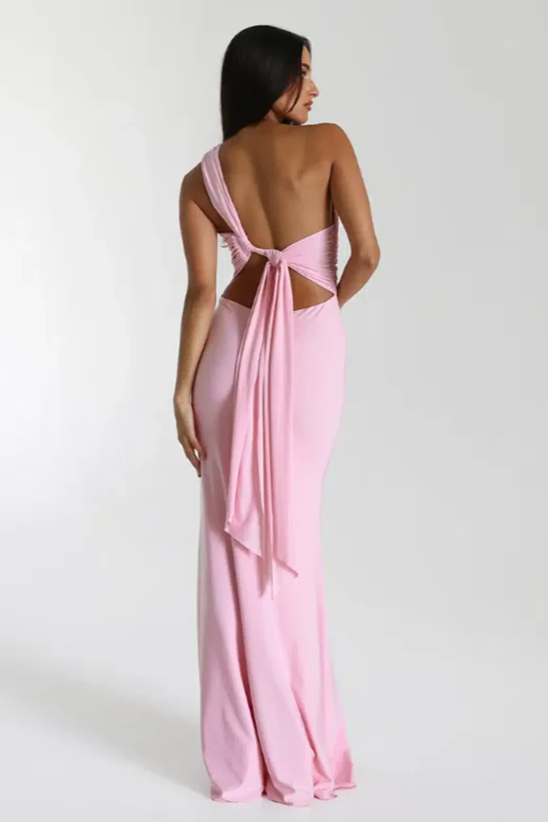 Natalie Rolt Fabienne Gown Blossom Pink Size 8 for rent on The Volte - main image