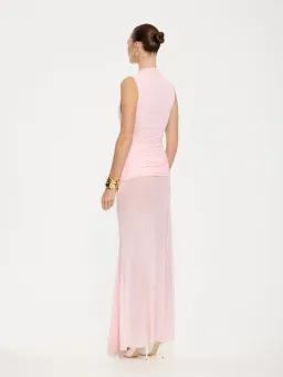 Effie Kats Roza Maxi Dress Petal Pink Size 6  for rent on The Volte - image 2