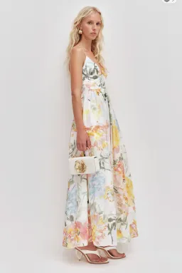 Aje Vacation Maxi Dress - size 8 for rent on The Volte - image 2