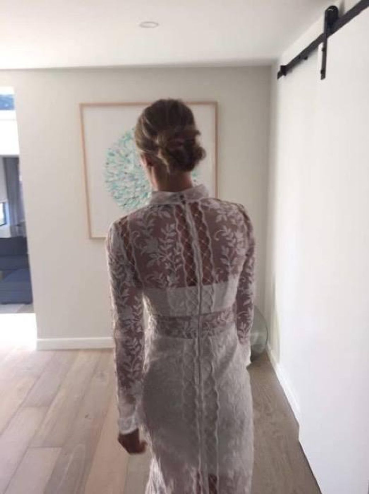 Thurley Wisteria Dress White Size 6 for rent on The Volte - main image