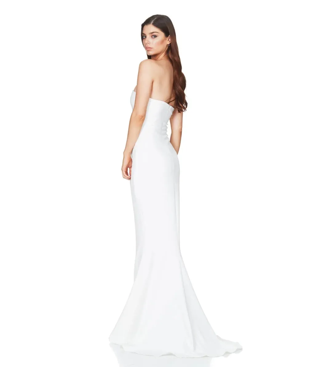 Love Nookie Angelina Gown Ivory Size S/AU 8 for rent on The Volte - main image