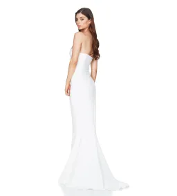 Love Nookie Angelina Gown Ivory Size S/AU 8 for rent on The Volte - image 3