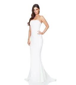 Love Nookie Angelina Gown Ivory Size S/AU 8 for rent on The Volte - image 2