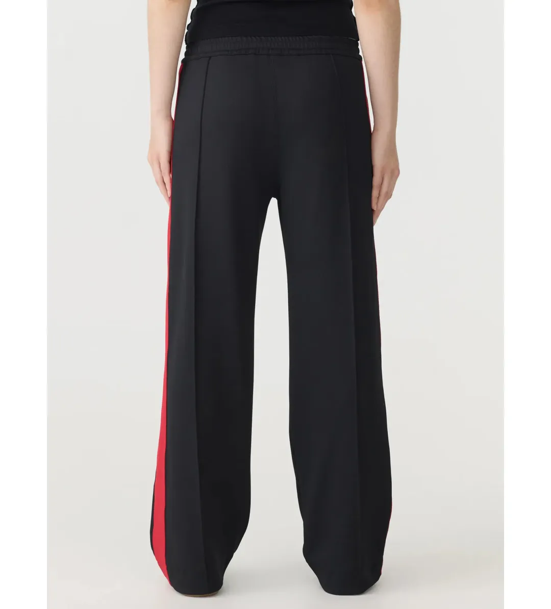 Bassike Twill Stripe Detail Pants Black Size M / AU 10 for rent on The Volte - main image