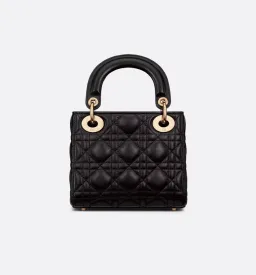 Mini Lady Dior Black Bag for rent on The Volte - image 2