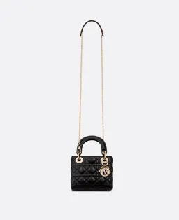 Mini Lady Dior Black Bag for rent on The Volte - image 6