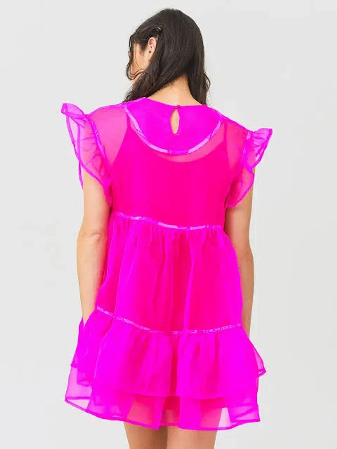 CeliaB Clementina Dress Pink Size M/Au 10  for rent on The Volte - main image