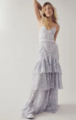 Alice McCall Sandstorm Gown Blue Size 10 for rent on The Volte - image 3