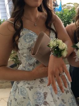 Elle Zeitoune Amber Rose Floral Gown Size 10 for rent on The Volte - image 3