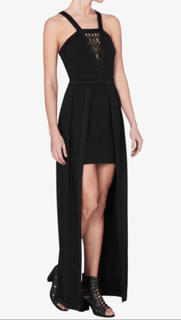 Sass & Bide Red Velvet Dress Size 8 for rent on The Volte - image 2