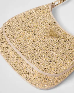 Prada Cleo Crystal Gold Bag for rent on The Volte - image 3