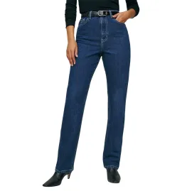 Reformation Pamela Ultra High Rise Straight Leg Jeans Wallis Blue Size 27 in / AU 8 for rent on The Volte - image 1