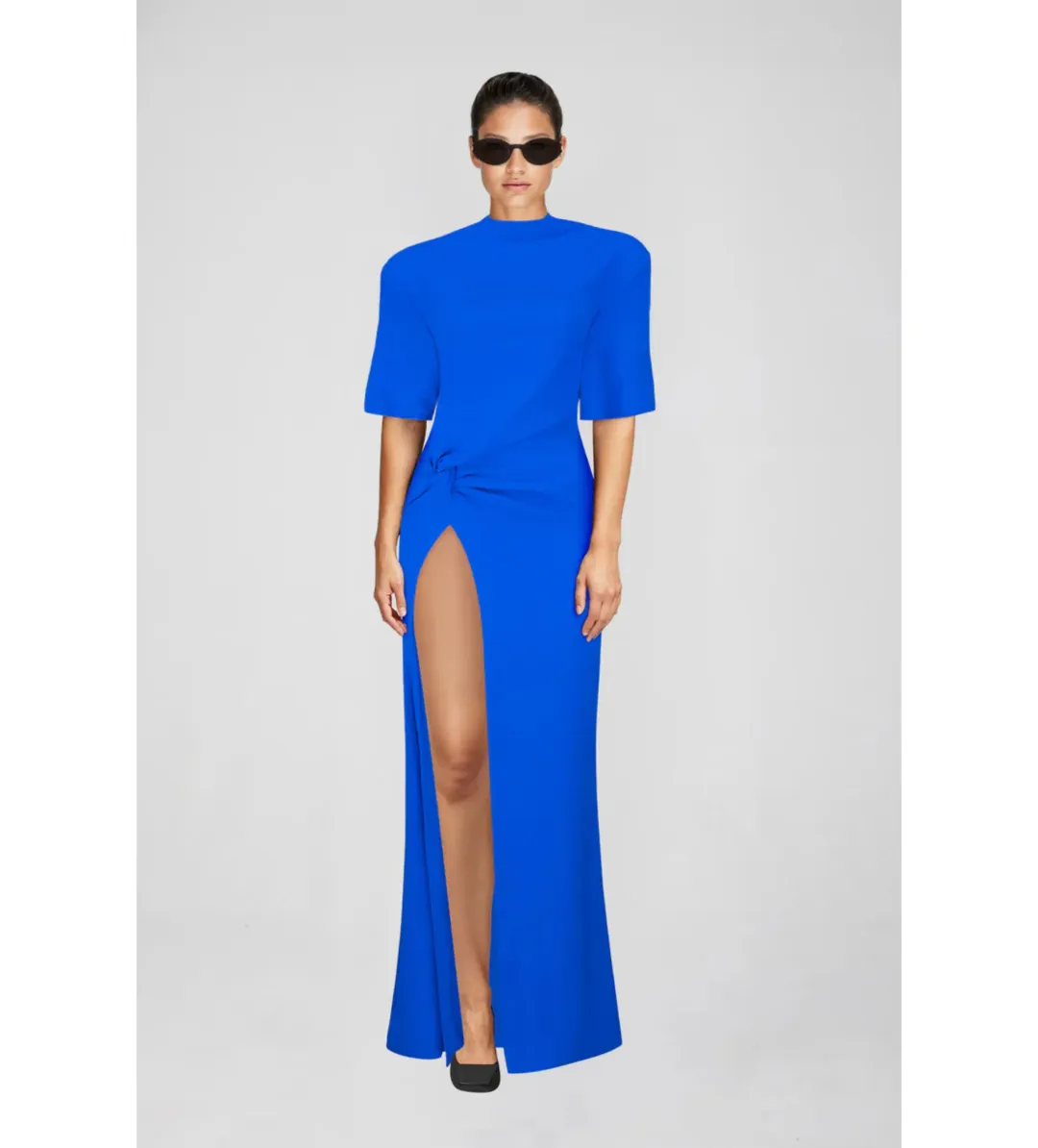 Atoir Raya Maxi Dress in Electric Blue Size 8 for rent on The Volte - main image