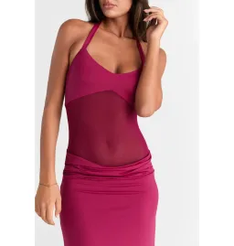 Sasha Therese  Sariya Maxi Dress Ruby Size XXS / AU 4 for rent on The Volte - image 2