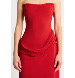 Sass & Bide Kahlo Dress Scarlet Size AU 8 for rent on The Volte - image 3