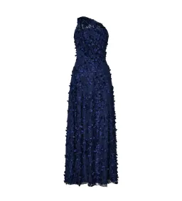 Manning Cartell Enchantment One Shoulder Dress in Royal Blue Size 12 for rent on The Volte - image 5