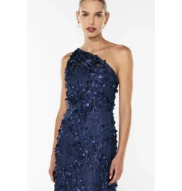 Manning Cartell Enchantment One Shoulder Dress in Royal Blue Size AU 14 for rent on The Volte - image 3