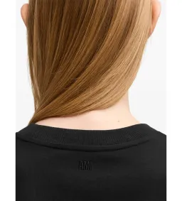 Ami De Coeur Cotton Long Sleeves T-Shirt Black Size M/AU 8 for rent on The Volte - image 4