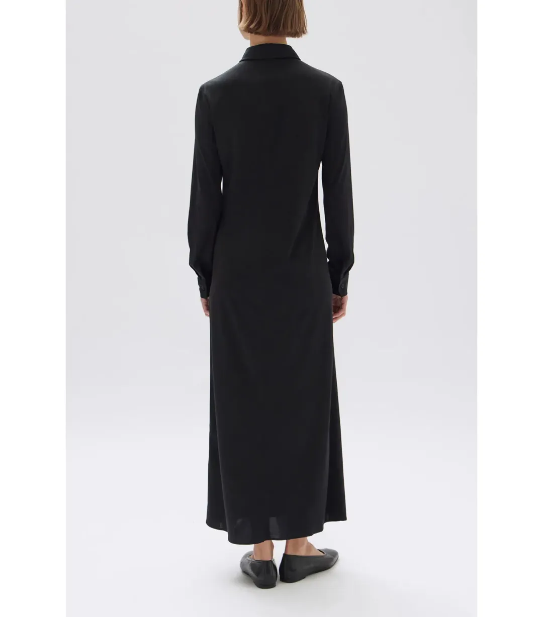 Assembly Label Mallory Knit Midi Dress Black Size AU 10 for rent on The Volte - main image