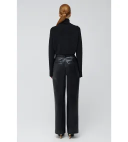 Simkhai Mateo Long Sleeve Turtleneck Top Black Size M/AU 12 for rent on The Volte - image 3