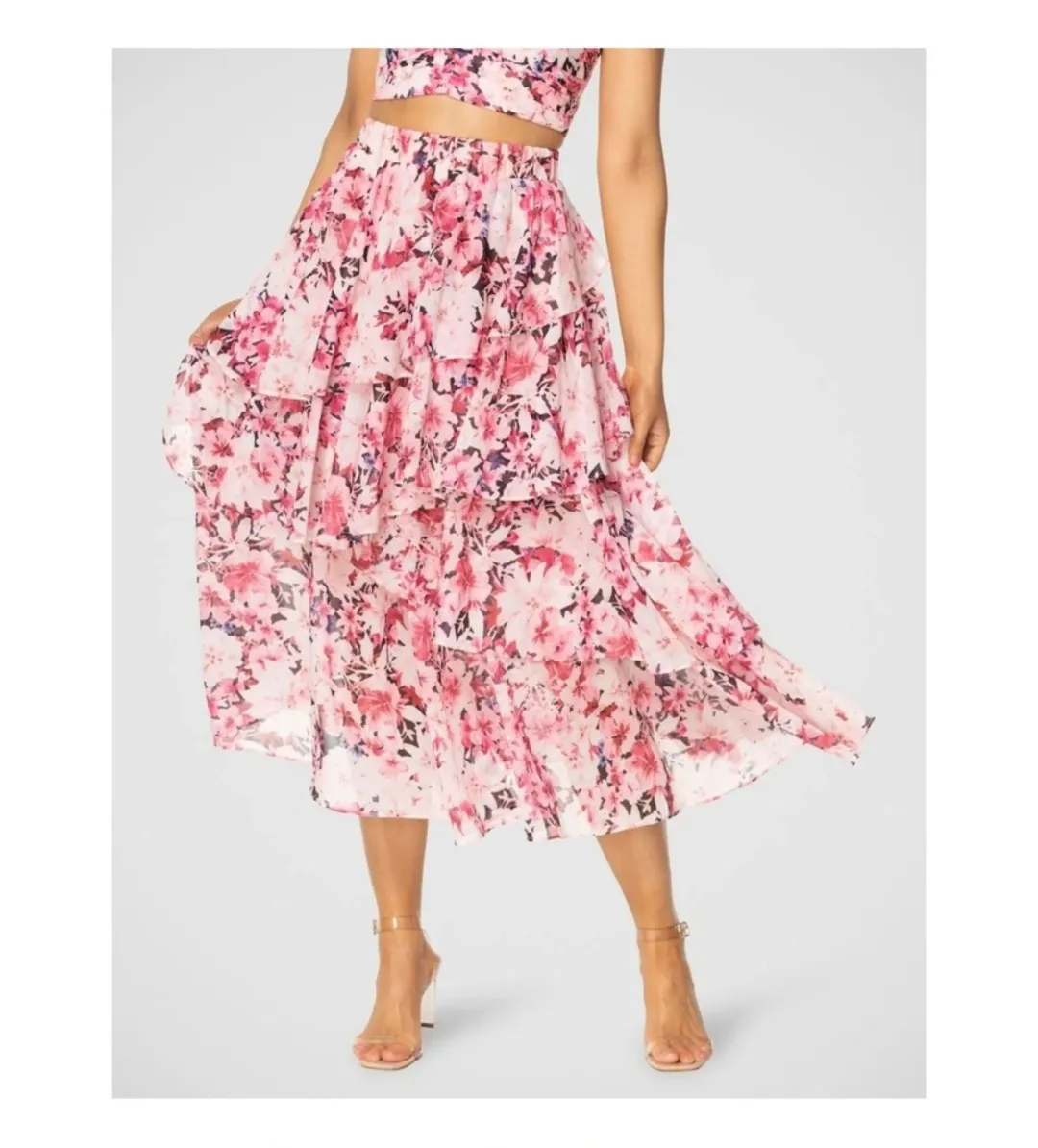 Pilgram Prima Rosa Set in Pink Size 12 for rent on The Volte - main image