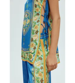 Alemais Linda Top in Cobalt in Size 10 for rent on The Volte - image 6