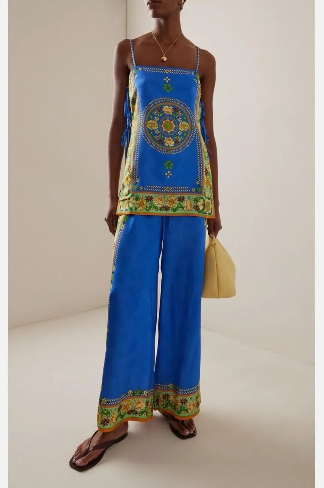 Alemais Linda Top in Cobalt in Size 10 for rent on The Volte - main image