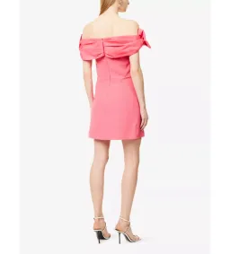 Rebecca Vallance Posey Off the Shoulder Stretch Crepe Mini Dress Size 8 for rent on The Volte - image 2