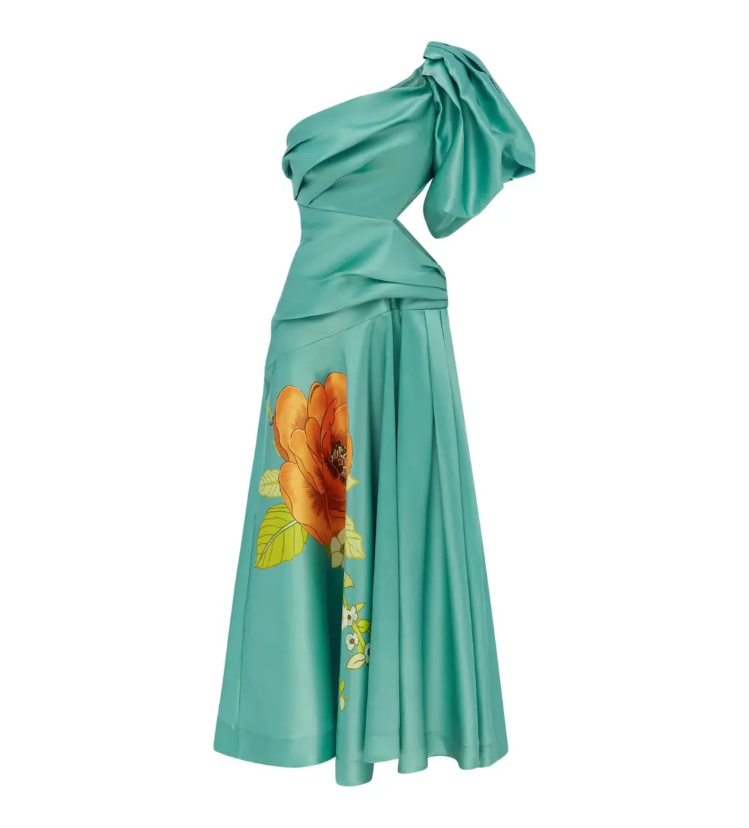 Alemais Regent Jade Gown in Green Size 6 for rent on The Volte - main image