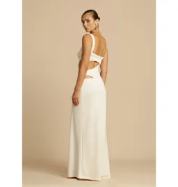 Arcana Ori Jetta Dress in Milk Size AU 6 for rent on The Volte - image 2