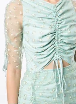 Alice McCall Stardust Midi Dusty Peppermint Dress Size AU 8 for rent on The Volte - image 4