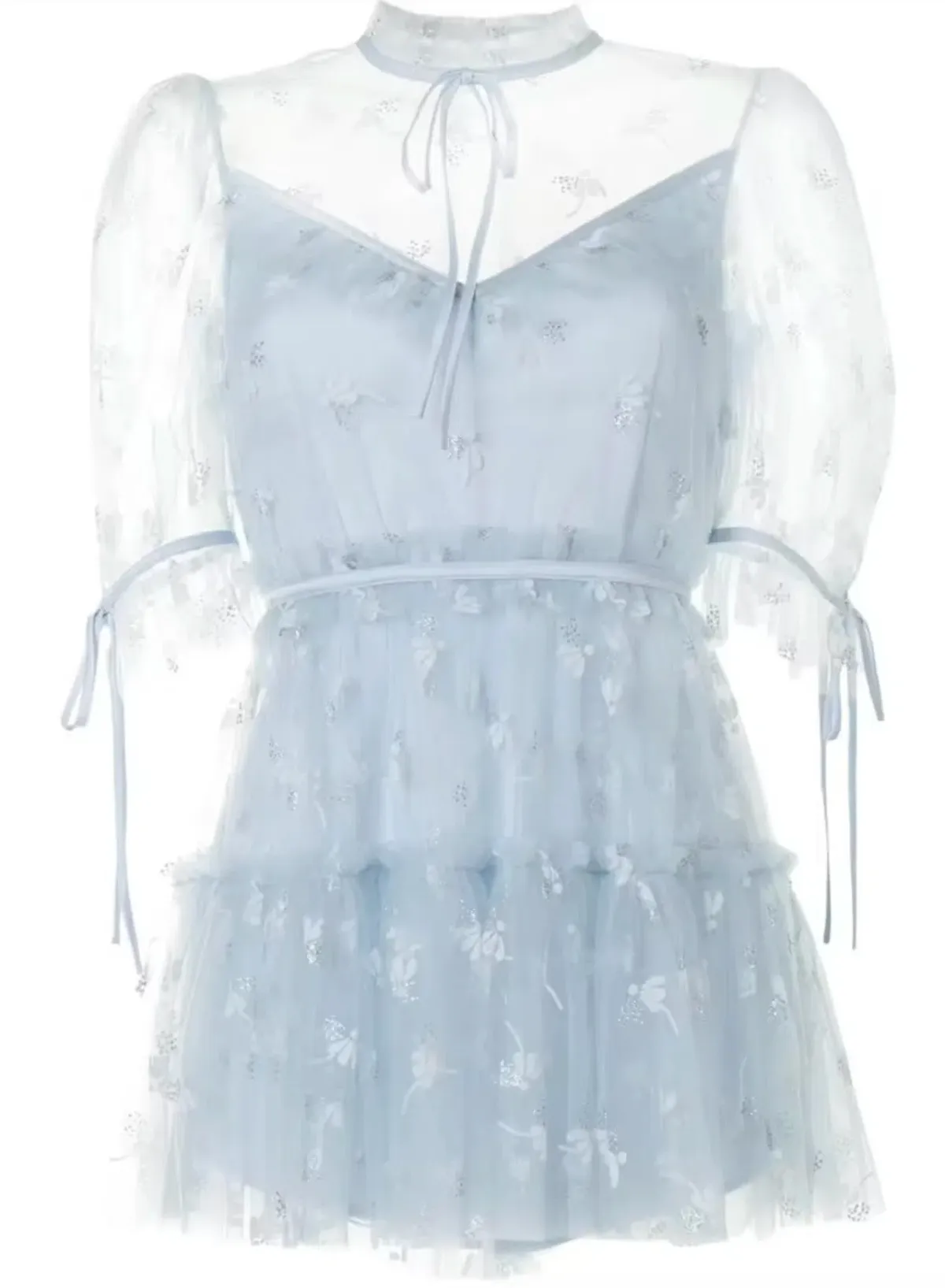 Alice McCall Lovers Playsuit Size 8 Blue for rent on The Volte - main image