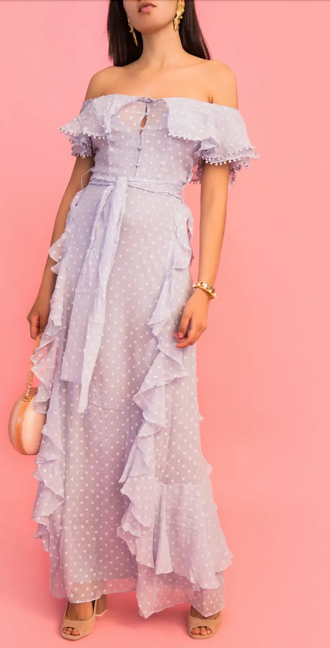 Alice McCall Moon Talking Gown Blue Size AU 8  for rent on The Volte - main image